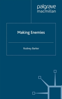 Cover image: Making Enemies 9781349354641