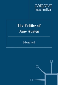 Imagen de portada: The Politics of Jane Austen 9780333747193
