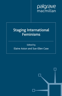 表紙画像: Staging International Feminisms 9781403987013