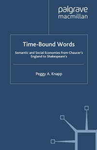 Cover image: Time-Bound Words 9780333753798