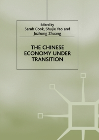 Cover image: The Chinese Economy under Transition 1st edition 9780312226213