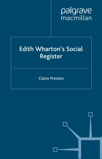 Titelbild: Edith Wharton's Social Register 9780333746226