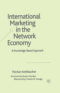 Cover image: International Marketing in the Network Economy 9780230515703