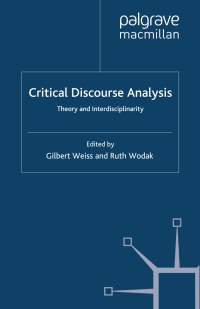 Cover image: Critical Discourse Analysis 1st edition 9780230555143