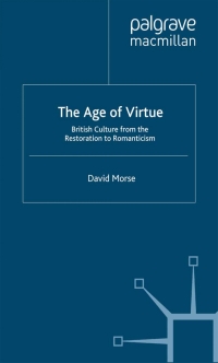 Cover image: The Age of Virtue 9780333760314