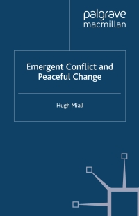 Omslagafbeelding: Emergent Conflict and Peaceful Change 9780333987667