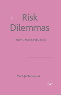 表紙画像: Risk Dilemmas 9780230538719