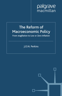 Immagine di copertina: The Reform of Macroeconomic Policy 9780333770726