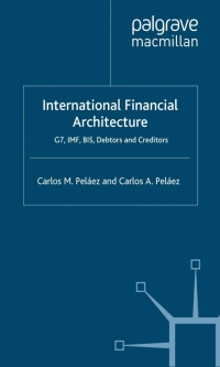 Titelbild: International Financial Architecture 9781403996213