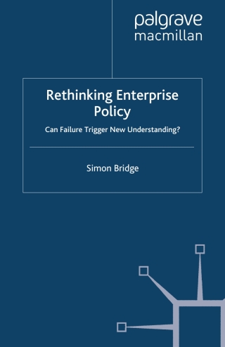 Cover image: Rethinking Enterprise Policy 9780230235588