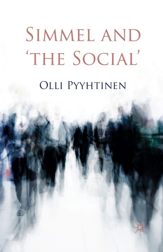 Cover image: Simmel and 'the Social' 9780230236172
