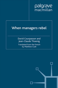 Omslagafbeelding: When Managers Rebel 9780230277861