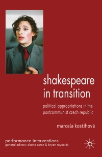 Titelbild: Shakespeare in Transition 9780230203242