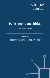 Cover image: Punishment and Ethics 9780230240971