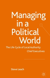 Cover image: Managing in a Political World 9780230245624