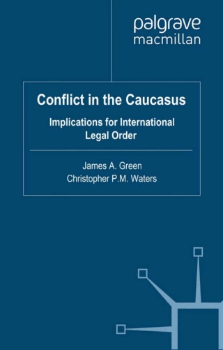 صورة الغلاف: Conflict in the Caucasus 9780230241244