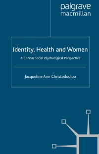 Cover image: Identity, Health and Women 9780230241794