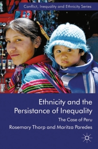 Titelbild: Ethnicity and the Persistence of Inequality 9780230280007