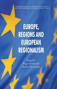 Cover image: Europe, Regions and European Regionalism 9780230231788