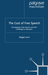 Imagen de portada: The Cost of Free Speech 9781349315062