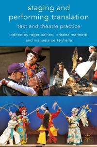 Titelbild: Staging and Performing Translation 9780230228191