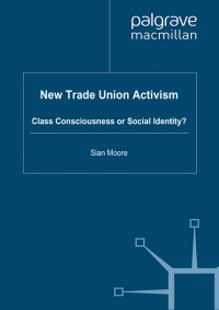 Titelbild: New Trade Union Activism 9780230244115