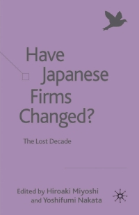 Imagen de portada: Have Japanese Firms Changed? 9780230250215