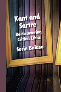 صورة الغلاف: Kant and Sartre 9780230001503