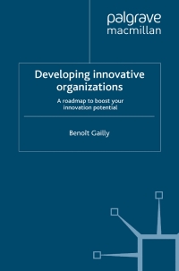 Cover image: Developing Innovative Organizations 9780230289420