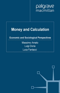 Cover image: Money and Calculation 9780230277779