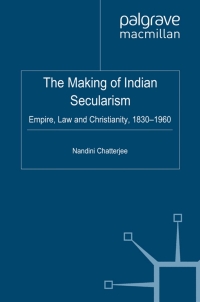 Cover image: The Making of Indian Secularism 9780230220058