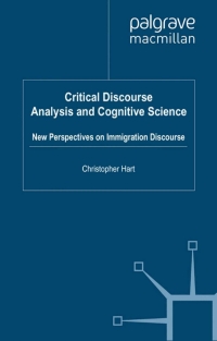Cover image: Critical Discourse Analysis and Cognitive Science 9780230279506