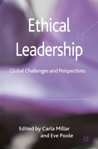 Imagen de portada: Ethical Leadership 9780230275461