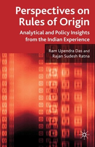 Cover image: Perspectives on Rules of Origin 9780230217294