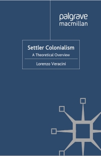 Cover image: Settler Colonialism 9780230220973