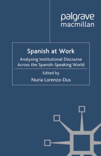 Cover image: Spanish at Work 9780230579095