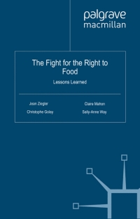 Cover image: The Fight for the Right to Food 9780230284647