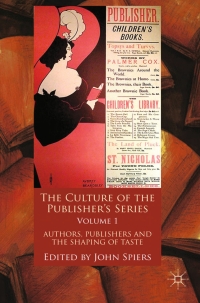 Cover image: The Culture of the Publisher’s Series, Volume One 9780230284029