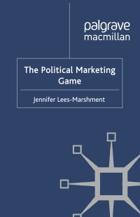 Cover image: The Political Marketing Game 9780230537774