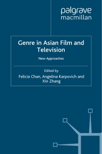 Titelbild: Genre in Asian Film and Television 9780230272170