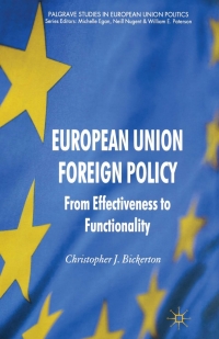 صورة الغلاف: European Union Foreign Policy 9780230282292