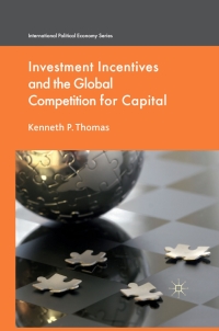 Imagen de portada: Investment Incentives and the Global Competition for Capital 9780230229051