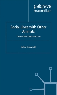 صورة الغلاف: Social Lives with Other Animals 9780230241510