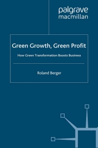 Imagen de portada: Green Growth, Green Profit 9780230285439