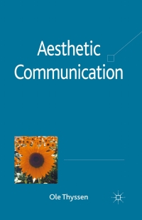 Cover image: Aesthetic Communication 9780230245921