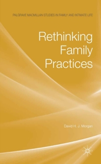 Omslagafbeelding: Rethinking Family Practices 9780230527232
