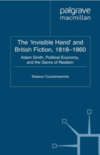 Cover image: The 'Invisible Hand' and British Fiction, 1818-1860 9780230290785