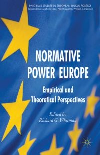 Imagen de portada: Normative Power Europe 9780230577640