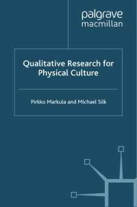 Imagen de portada: Qualitative Research for Physical Culture 9780230230231