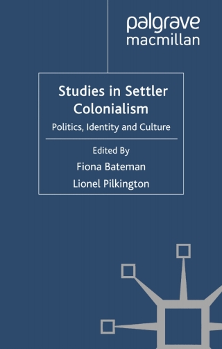 Cover image: Studies in Settler Colonialism 9780230238770